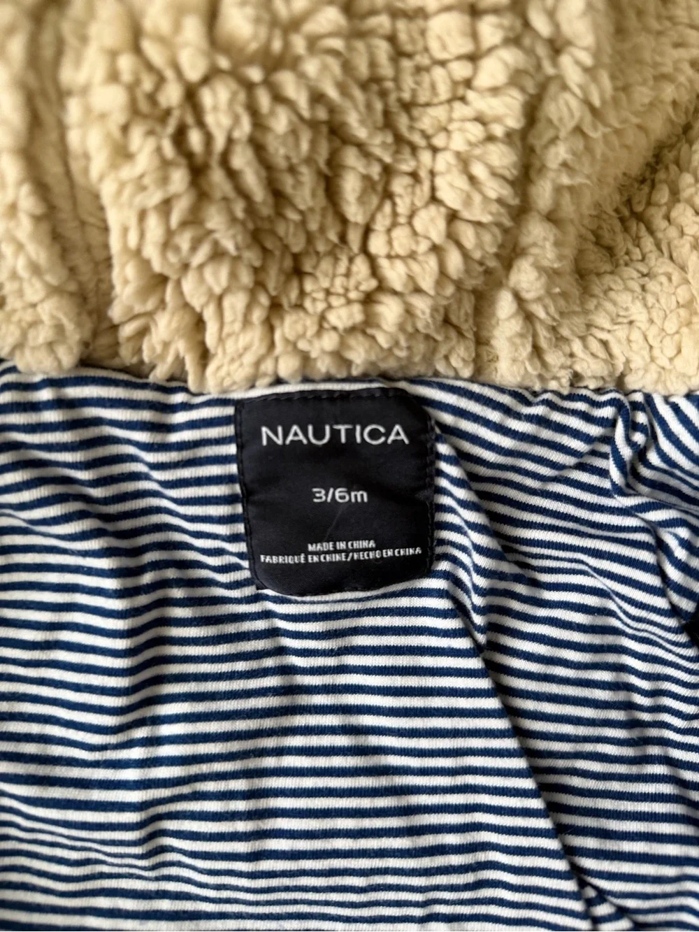 Nautica quilted footed